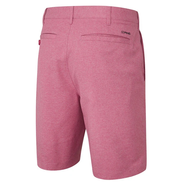 PING Men's Bradley Stretch Golf Shorts PING Men's Bradley Stretch Golf Shorts -Best Golf Shop 326162 Raspberry PING Bradley Shorts 2