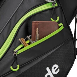 TaylorMade Select Plus Golf Stand Bag -Best Golf Shop 338639 black lime 5