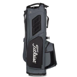 Titleist Hybrid 5 Lightweight Golf Stand Bag -Best Golf Shop 344148 Charcoal Black Titleist Hybrid 5 Stand Bag 2 1