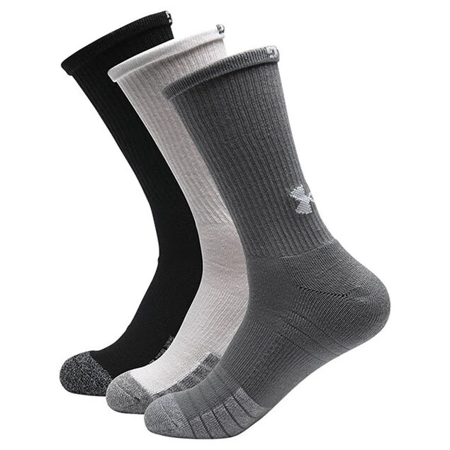 Under Armour Men's HeatGear Crew Golf Socks - 3 Pack Under Armour Men's HeatGear Crew Golf Socks - 3 Pack -Best Golf Shop 348938 Steel Under Armour HeatGear Crew Socks 3 Pack 1aa