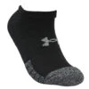 Under Armour Men's HeatGear No Show Golf Socks - 3 Pack -Best Golf Shop 348952 Black Under Armour HeatGear No Show Socks 3 Pack 1