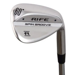 Rife Spin Groove Steel Golf Wedge 9 Rife Spin Groove Steel Golf Wedge -Best Golf Shop 354859 Rife Spin Groove Wedge 1h