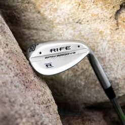 Rife Spin Groove Steel Golf Wedge 15 Rife Spin Groove Steel Golf Wedge -Best Golf Shop 354859 Rife Spin Groove Wedge 6