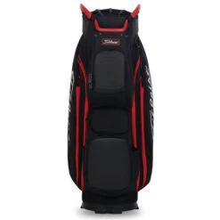 Titleist 15 Golf Cart Bag -Best Golf Shop 358657 BlackBlackRed Titleist 15 Cart Bag 2