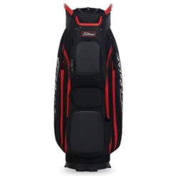 Titleist 15 Golf Cart Bag -Best Golf Shop 358657 BlackBlackRed Titleist 15 Cart Bag 5