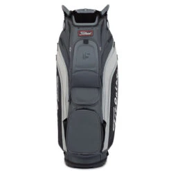 Titleist 15 Golf Cart Bag -Best Golf Shop 358657 Charcoal Black Grey Titleist 15 Cart Bag 2