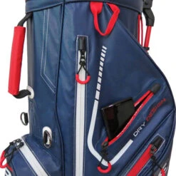Rife Waterproof Golf Stand Bag -Best Golf Shop 362213 Navy Red Rife Waterproof Stand Bag 5