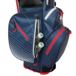 Rife Waterproof Golf Stand Bag -Best Golf Shop 362213 Navy Red Rife Waterproof Stand Bag 6