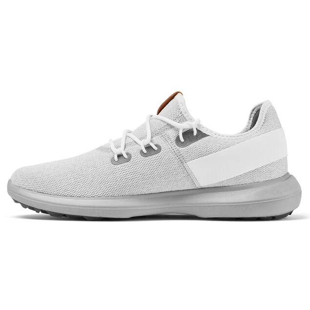 FootJoy Men's Flex Coastal Spikeless Golf Shoes FootJoy Men's Flex Coastal Spikeless Golf Shoes -Best Golf Shop 364409 White Grey FootJoy Flex Coastal Shoes 2