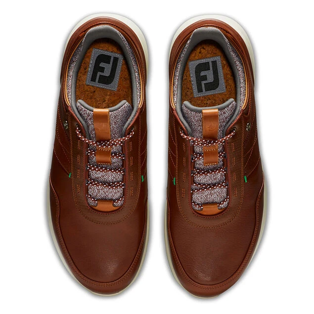 FootJoy Men's Stratos Waterproof Spikeless Golf Shoes FootJoy Men's Stratos Waterproof Spikeless Golf Shoes -Best Golf Shop 364420 Brown FootJoy Stratos Shoes 4