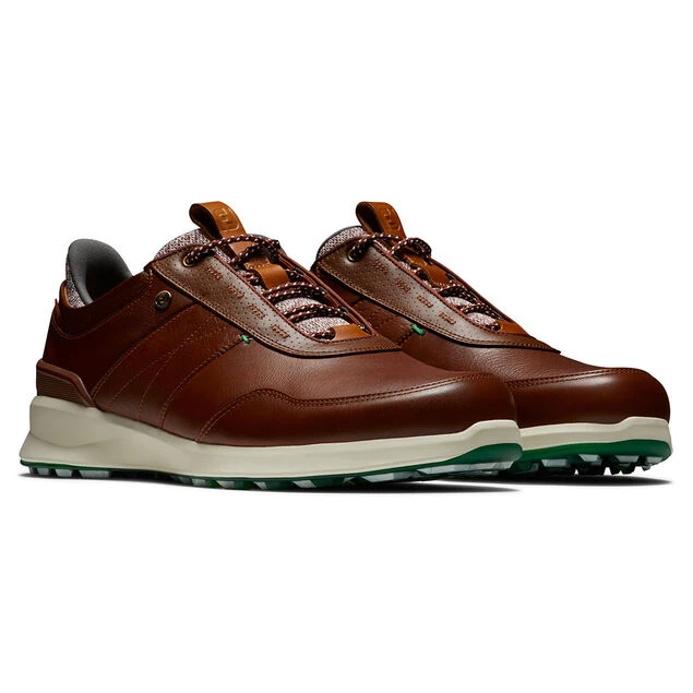 FootJoy Men's Stratos Waterproof Spikeless Golf Shoes FootJoy Men's Stratos Waterproof Spikeless Golf Shoes -Best Golf Shop 364420 Brown FootJoy Stratos Shoes 5