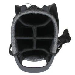 Fazer 3.0 Lightweight Golf Stand Bag -Best Golf Shop 365512 Black Silver Fazer 3 Stand Bag 3