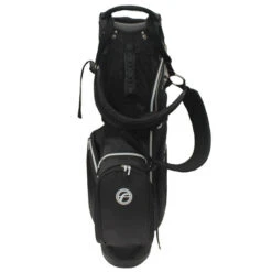 Fazer 3.0 Lightweight Golf Stand Bag -Best Golf Shop 365512 Black Silver Fazer 3 Stand Bag 4