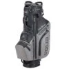 BIG MAX Aqua Sport 3 Waterproof Golf Cart Bag -Best Golf Shop 366115 Black Grey BIG MAX Aqua Sport 3 Cart Bag 1 1