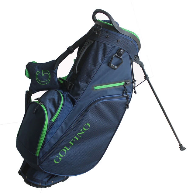 GOLFINO Premium Lightweight Golf Stand Bag GOLFINO Premium Lightweight Golf Stand Bag -Best Golf Shop 366768 Navy Green GOLFINO Premium Stand Bag 1