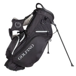 GOLFINO Premium Lightweight Golf Stand Bag 10 GOLFINO Premium Lightweight Golf Stand Bag -Best Golf Shop 366768 black 1