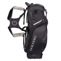 GOLFINO Premium Lightweight Golf Stand Bag 12 GOLFINO Premium Lightweight Golf Stand Bag -Best Golf Shop 366768 black 3