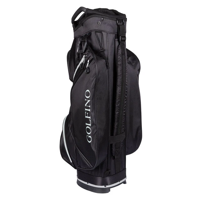 GOLFINO Premium Lightweight Golf Cart Bag GOLFINO Premium Lightweight Golf Cart Bag -Best Golf Shop 366772 black silver 5 1