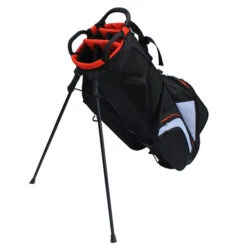 Benross Pro-Lite 2.0 Golf Stand Bag -Best Golf Shop 367059 Black White Orange Benross PRO LITE 2.0 Stand Bag 2