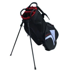 Benross Pro-Lite 2.0 Golf Stand Bag -Best Golf Shop 367059 Black White Red Benross PRO LITE 2.0 Stand Bag 2