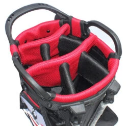 Benross Pro-Lite 2.0 Golf Stand Bag -Best Golf Shop 367059 Black White Red Benross PRO LITE 2.0 Stand Bag 4