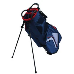 Benross Pro-Lite 2.0 Golf Stand Bag -Best Golf Shop 367059 Navy White Red Benross PRO LITE 2.0 Stand Bag 2 1