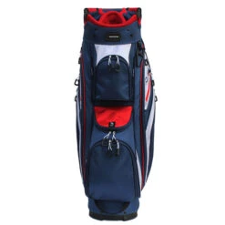Benross PROTEC 2.0 Deluxe Golf Cart Bag -Best Golf Shop 367085 Navy White Red Benross PRO TEC 2.0 Deluxe Cart 5 1