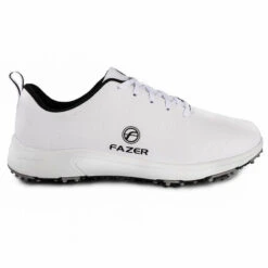 Fazer Men's Ventura Waterproof Spiked Golf Shoes -Best Golf Shop 367639 White Fazer Ventura Spiked Shoes 1