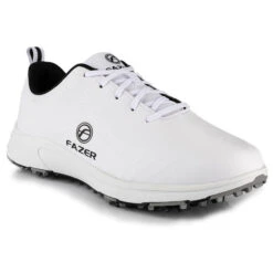 Fazer Men's Ventura Waterproof Spiked Golf Shoes -Best Golf Shop 367639 White Fazer Ventura Spiked Shoes 3