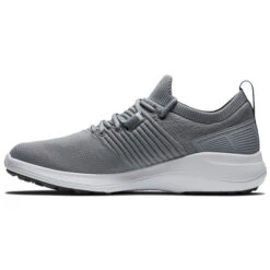 FootJoy Men's Flex XP Waterproof Spikeless Golf Shoes -Best Golf Shop 367993 Grey FootJoy Flex XP Shoes 2