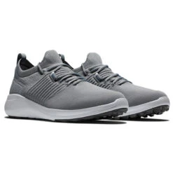 FootJoy Men's Flex XP Waterproof Spikeless Golf Shoes -Best Golf Shop 367993 Grey FootJoy Flex XP Shoes 5