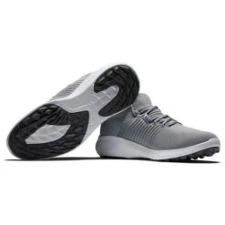 FootJoy Men's Flex XP Waterproof Spikeless Golf Shoes -Best Golf Shop 367993 Grey FootJoy Flex XP Shoes 6