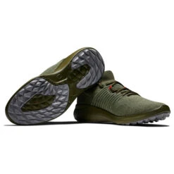 FootJoy Men's Flex XP Waterproof Spikeless Golf Shoes -Best Golf Shop 367993 Olive FootJoy Flex XP Shoes 6