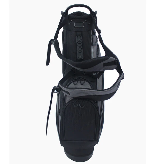 Greg Norman Lightweight Golf Stand Bag Greg Norman Lightweight Golf Stand Bag -Best Golf Shop 368793 Black Grey Greg Norman Stand Bag 2