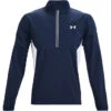 Under Armour Men's Storm Windstrike Half Zip Golf Midlayer -Best Golf Shop 388808 acc white 1