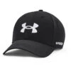 Under Armour Men's 96 Golf Cap -Best Golf Shop 388972 blk wht 1