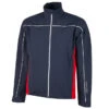 Galvin Green Men's Ace Waterproof Golf Jacket -Best Golf Shop 389513 Navy Red White Galvin Green Ace Waterproof Jacket 1