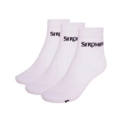 Stromberg Men's Ankle Golf Socks - 3 Pack -Best Golf Shop 389700 white 1