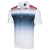 Greg Norman Men's ML75 Americana Stretch Golf Polo Shirt