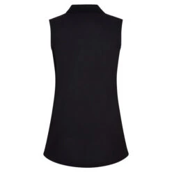 Greg Norman Ladies Sleeveless Golf Polo Shirt 13 Greg Norman Ladies Sleeveless Golf Polo Shirt -Best Golf Shop 390929 black 2