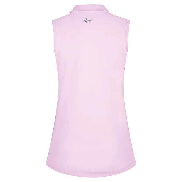 Greg Norman Ladies Sleeveless Golf Polo Shirt Greg Norman Ladies Sleeveless Golf Polo Shirt -Best Golf Shop 390929 bloom 2