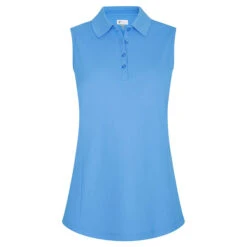Greg Norman Ladies Sleeveless Golf Polo Shirt 10 Greg Norman Ladies Sleeveless Golf Polo Shirt -Best Golf Shop 390931 atlantic 1