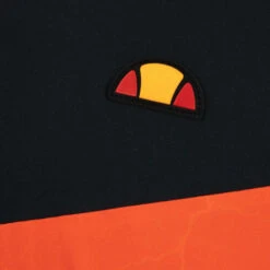 Ellesse Men's Insina Print Golf Polo Shirt -Best Golf Shop 391383 org blk Ellesse Polo Insinia Print W21 3