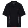 Benross Junior Side Logo Stretch Golf Polo Shirt -Best Golf Shop 392722 Navy Red Benross Side Logo Polo Shirt 1