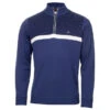 Calvin Klein Men's Magnet Lined Half Zip Golf Midlayer -Best Golf Shop 393510 InkBlue Calvin Klein Magnet Lined Half Zip Midlayer 1