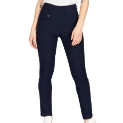 Röhnisch Rohnisch Ladies Embrace Stretch Golf Trousers -Best Golf Shop 394364 Navy Rohnisch Ladies Embrace Trousers 1