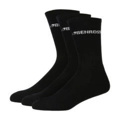 Benross Men's Cragg Crew Golf Socks - 3 Pack