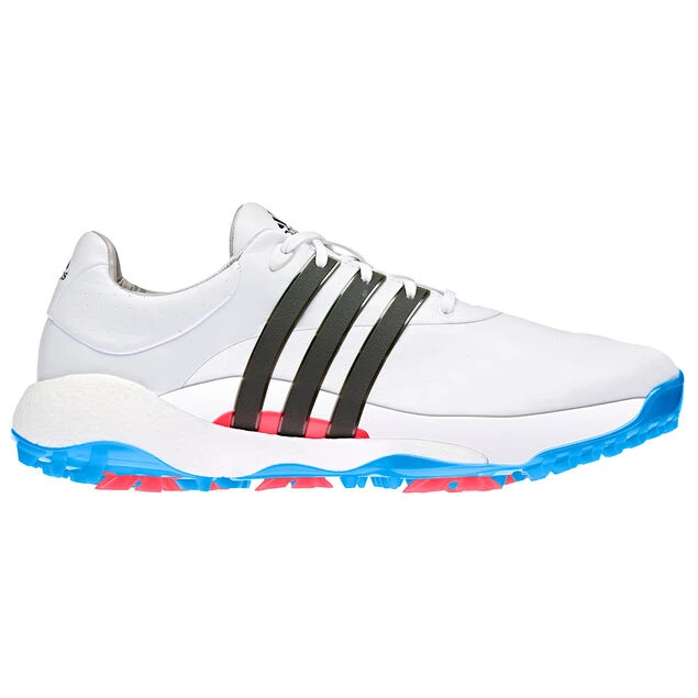 adidas Men's Tour360 22 Waterproof Spiked Golf Shoes Adidas Golf Adidas Men's Tour360 22 Waterproof Spiked Golf Shoes -Best Golf Shop 395407 White Black Blue adidas Golf Tour360 Infinity Shoes 2022 1
