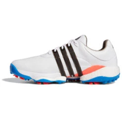 Adidas Golf Adidas Men's Tour360 22 Waterproof Spiked Golf Shoes 5 Adidas Golf Adidas Men's Tour360 22 Waterproof Spiked Golf Shoes -Best Golf Shop 395407 White Black Blue adidas Golf Tour360 Infinity Shoes 2022 5