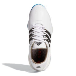 Adidas Golf Adidas Men's Tour360 22 Waterproof Spiked Golf Shoes 6 Adidas Golf Adidas Men's Tour360 22 Waterproof Spiked Golf Shoes -Best Golf Shop 395407 White Black Blue adidas Golf Tour360 Infinity Shoes 2022 6